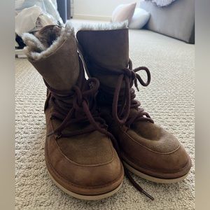 Ugg lace up boots